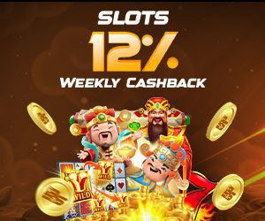 Slots 12% Weekly Cashback