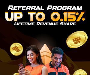 Referral Program Up to 0.15% Lifetime Revenue Share